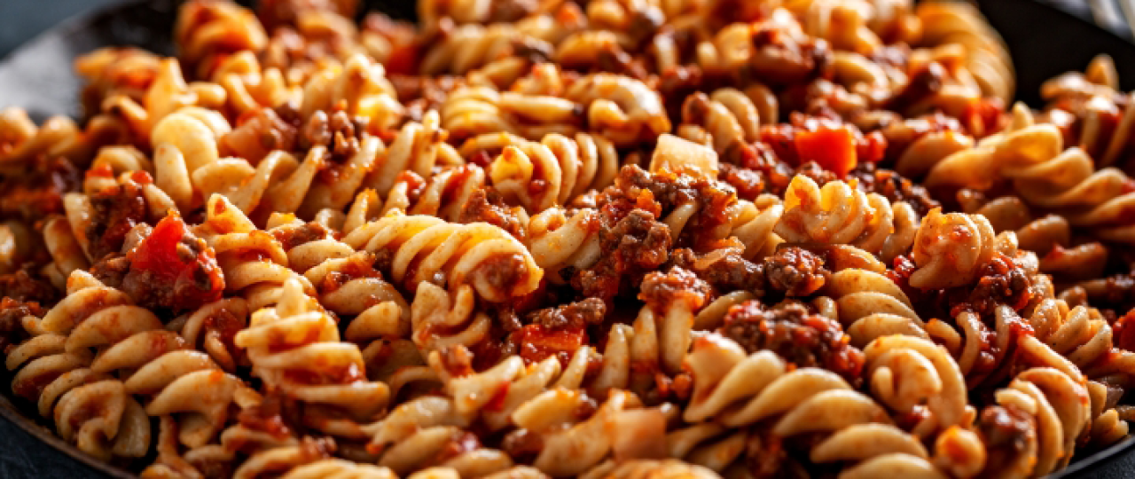 Do: Haschee mit Nudeln 